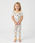 Zweiteiliges, kurzärmliges Pyjama-Set mit Marienkäfern