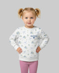 Mommy and Me Passendes besticktes Baby-Bambus-Rundhals-Sweatshirt