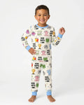 God Says I Am Soccer Bamboo Two Piece Long Sleeve Pajama Set