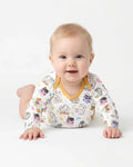 Gerippte Babykleidung mit individuellem Foto - Weich &amp; Skizzenhaft