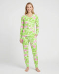 Vorlage Bambus Damen Pyjama Set