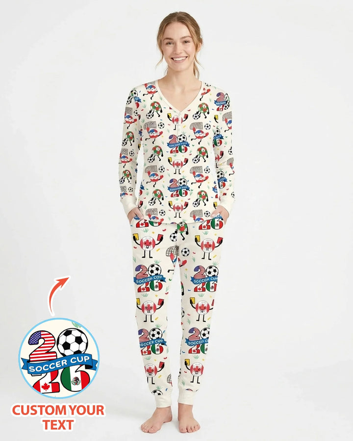 Vorlage Bambus Damen Pyjama Set