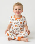Zweiteiliges, kurzärmliges Pyjama-Set mit Marienkäfern