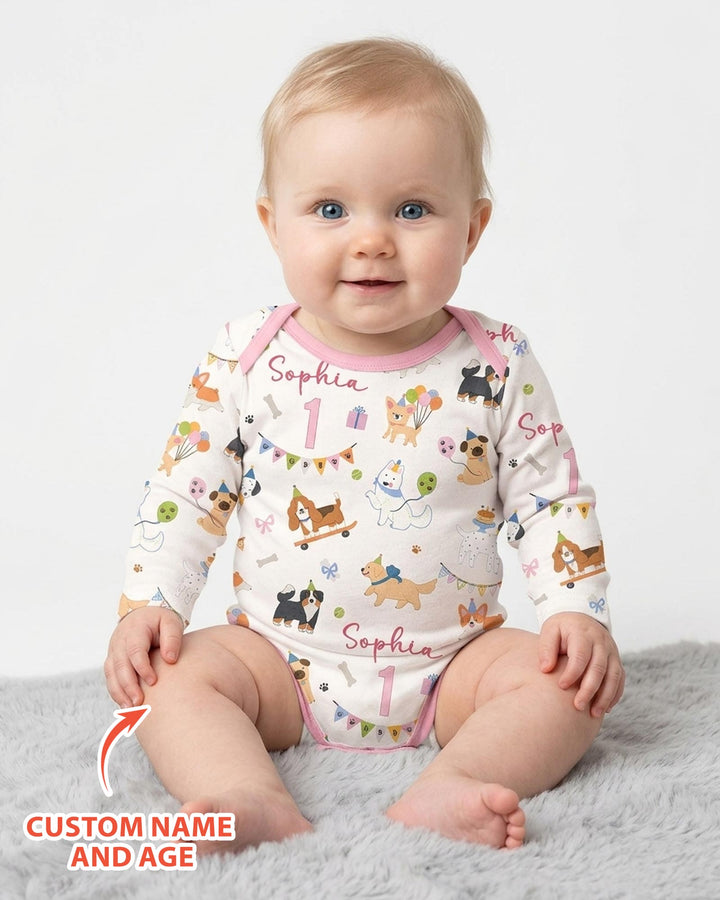 Gerippte Babykleidung mit individuellem Foto - Weich &amp; Skizzenhaft