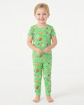 Zweiteiliges, kurzärmliges Pyjama-Set mit Marienkäfern