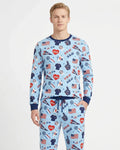 Soccer Party Team USA Bamboo Men's Pajama Set