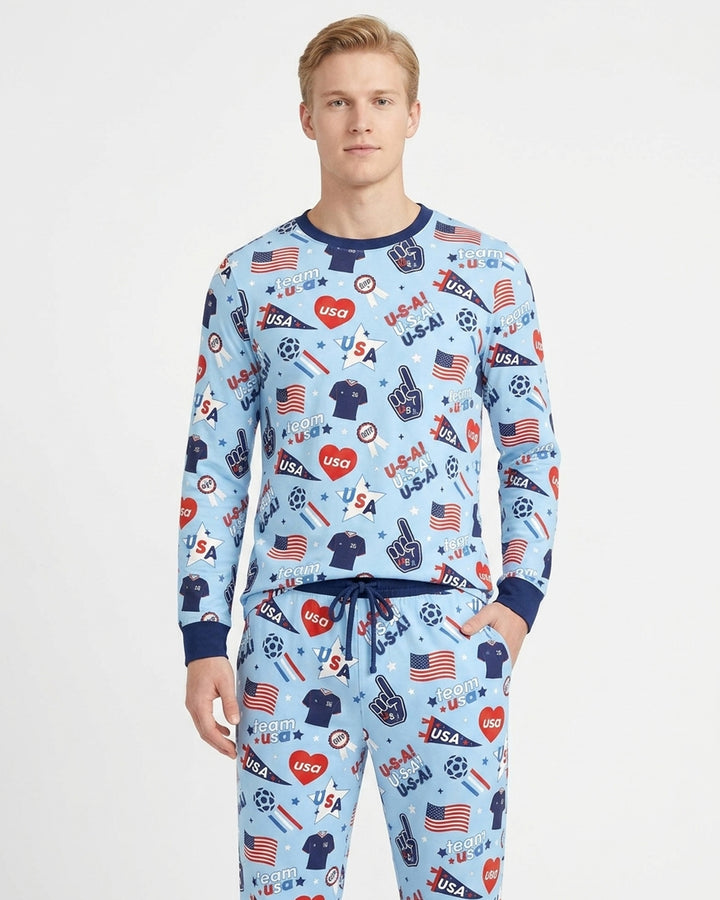 Vorlage Bambus-Pyjama-Set für Herren