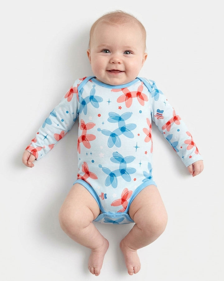 Gerippte Babykleidung mit individuellem Foto - Weich &amp; Skizzenhaft