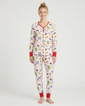 Vorlage Bambus Damen Pyjama Set