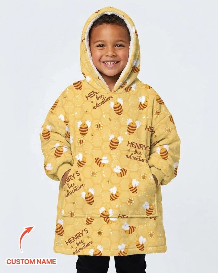 Benutzerdefinierter Bambus-Deckenhoodie (Vorlage)