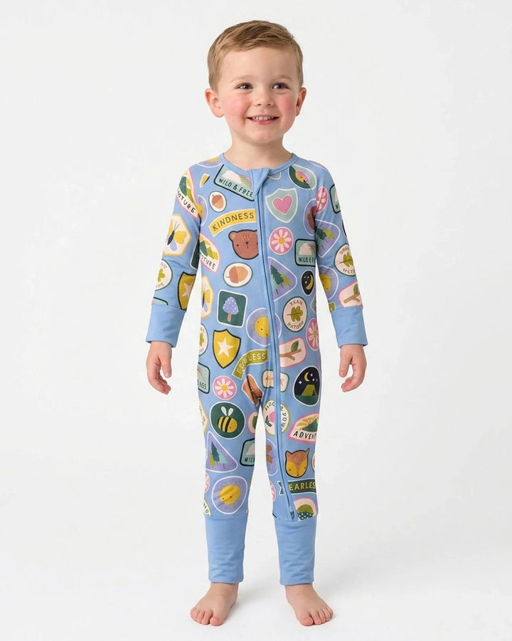 Gerippte Babykleidung mit individuellem Foto - Weich &amp; Skizzenhaft