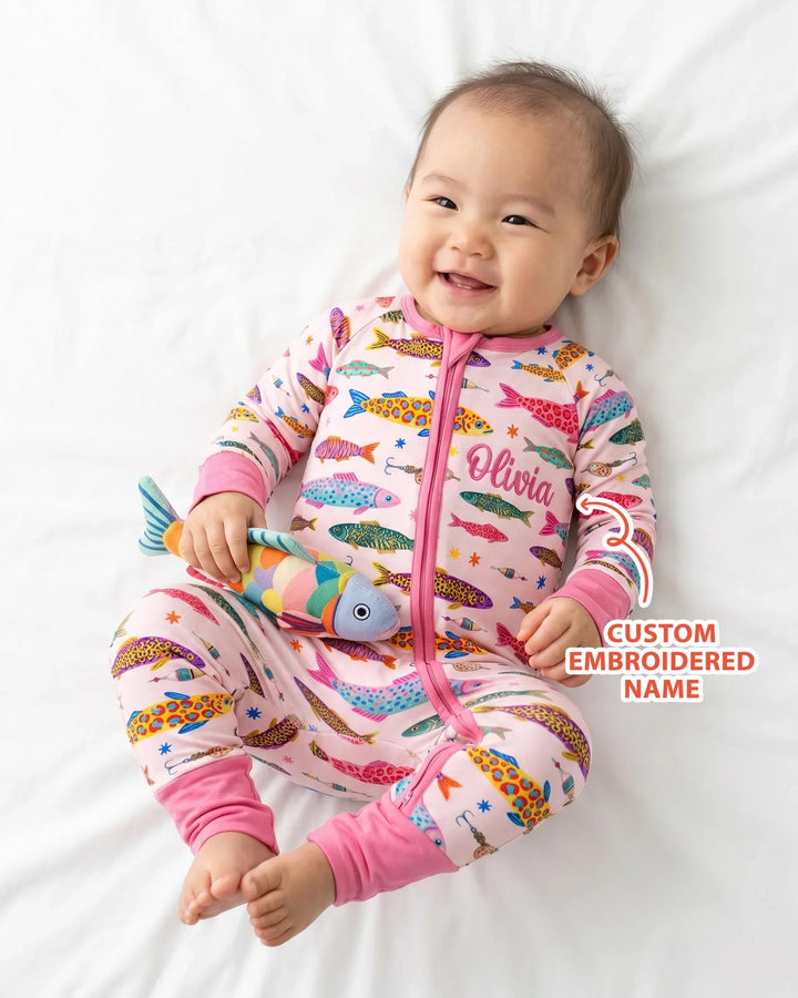 Gerippte Babykleidung mit individuellem Foto - Weich &amp; Skizzenhaft