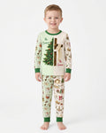 Jesus Is The Reason For The Season Family Matching Bamboo Two Piece Long Sleeve Pajama Set