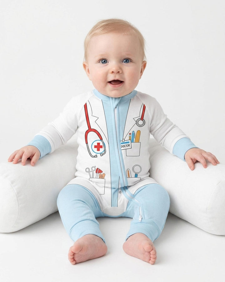 Gerippte Babykleidung mit individuellem Foto - Weich &amp; Skizzenhaft