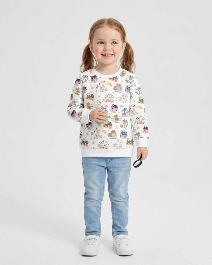 Sweatshirt mit Rundhalsausschnitt aus Bambusfaser