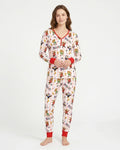 Vorlage Bambus Damen Pyjama Set