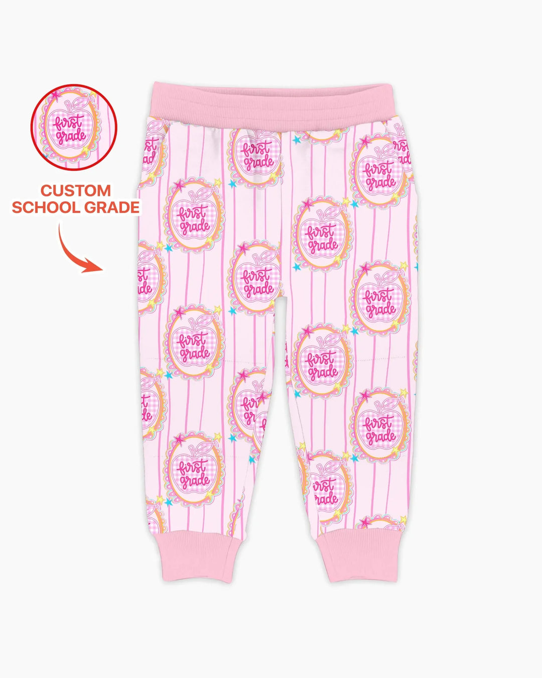 Custom Grade School Sweetie Bamboo Jogger