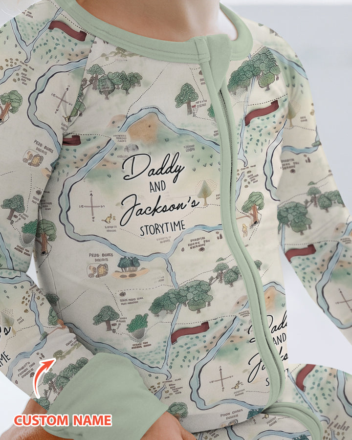 Mommy Daddy And Me Bedtime Story Family Matching Bamboo Convertible Zippy