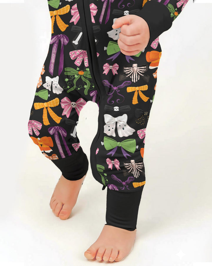 Halloween Coquette Bows Bamboo Convertible Zippy