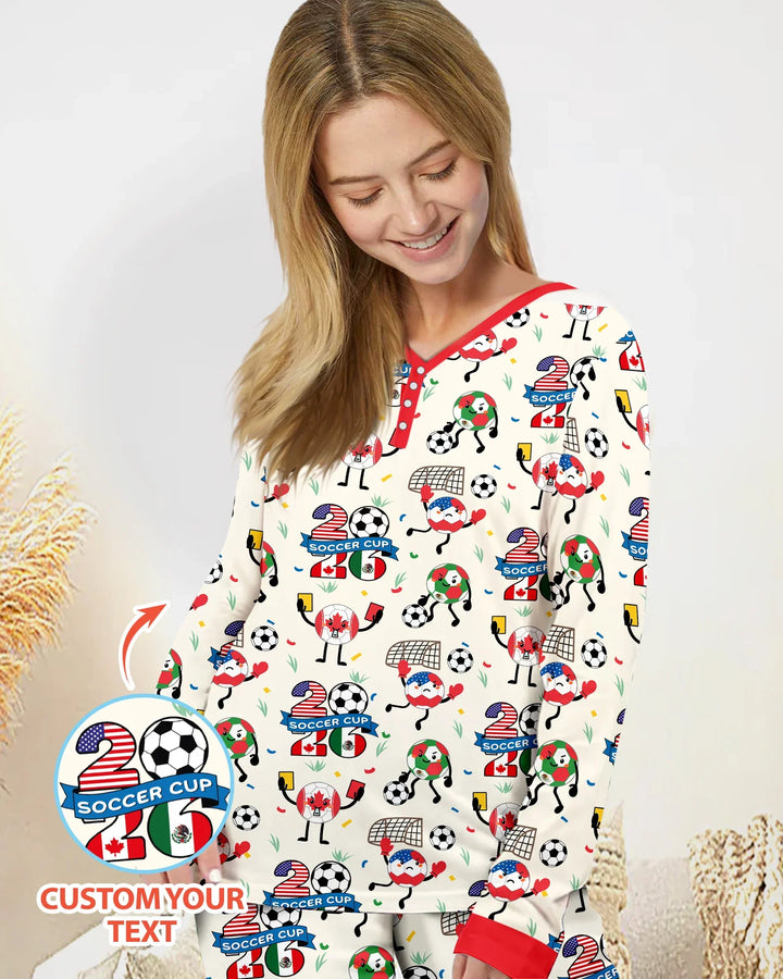 Vorlage Bambus Damen Pyjama Set