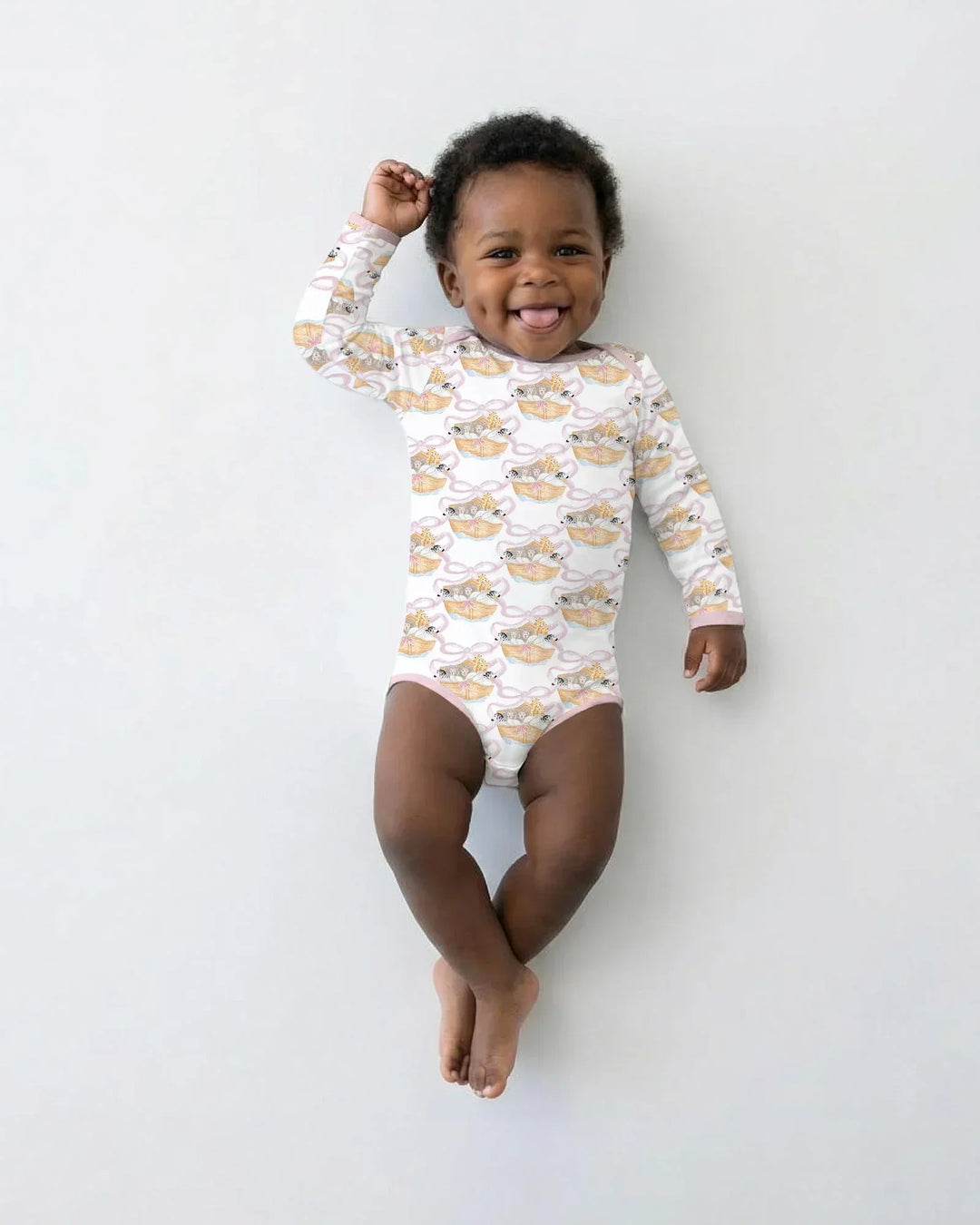 Gerippte Babykleidung mit individuellem Foto - Weich &amp; Skizzenhaft
