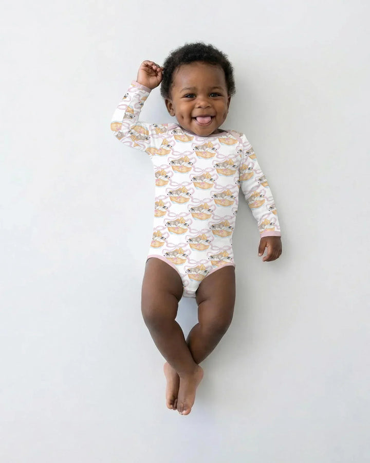 Gerippte Babykleidung mit individuellem Foto - Weich &amp; Skizzenhaft