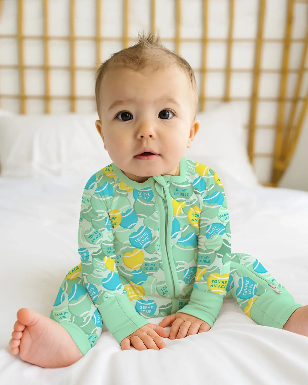 Gerippte Babykleidung mit individuellem Foto - Weich &amp; Skizzenhaft