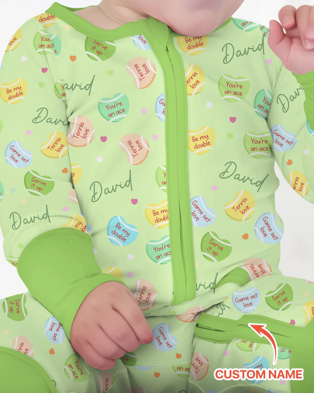 Gerippte Babykleidung mit individuellem Foto - Weich &amp; Skizzenhaft