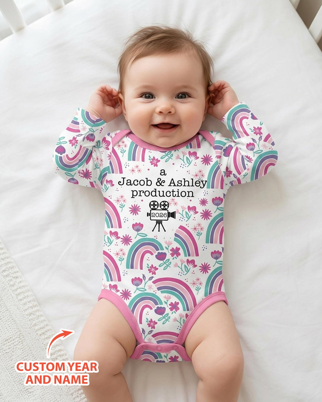 Baby Coming Soon Bamboo Bodysuit