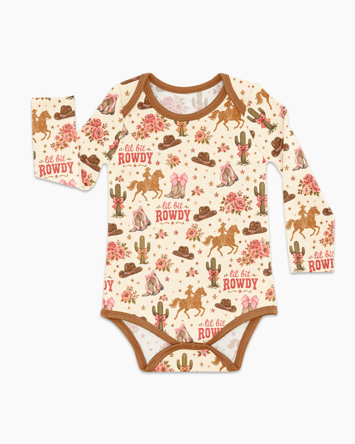 Gerippte Babykleidung mit individuellem Foto - Weich &amp; Skizzenhaft