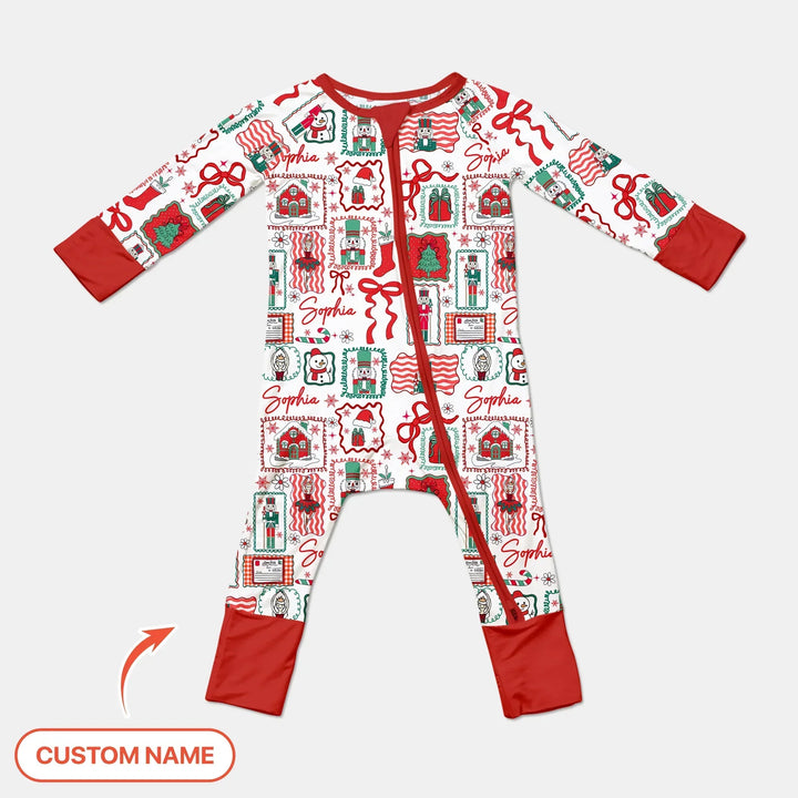 Personalized Nutcracker Parade Convertible Zippy , Personalized Nutcracker Parade Convertible Zippy - 0-3M