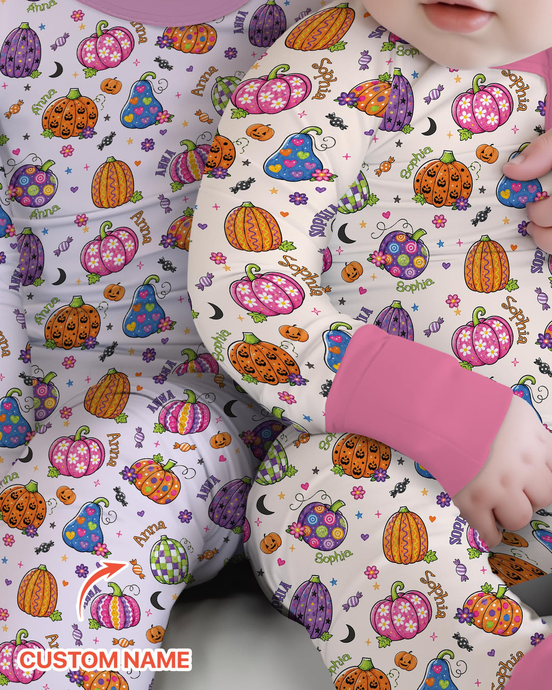Gerippte Babykleidung mit individuellem Foto - Weich &amp; Skizzenhaft