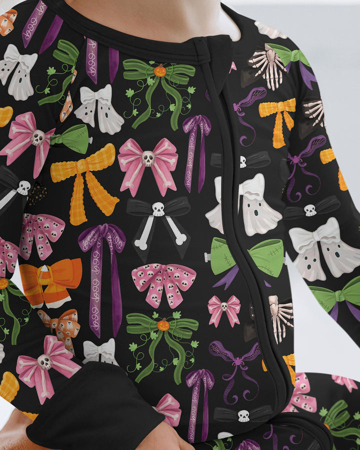Halloween Coquette Bows Bamboo Convertible Zippy