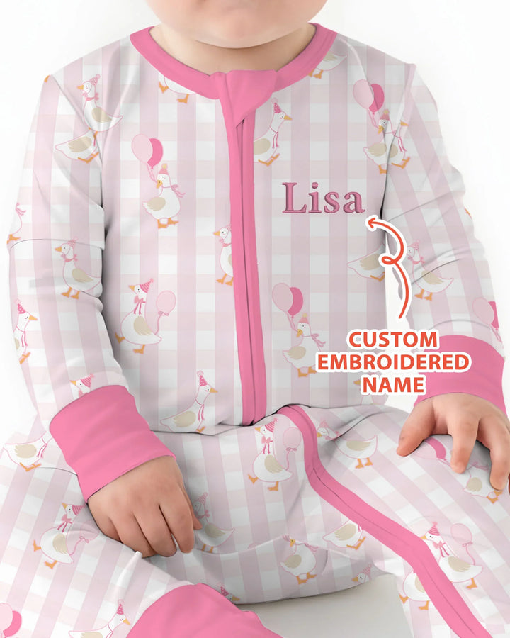Gerippte Babykleidung mit individuellem Foto - Weich &amp; Skizzenhaft