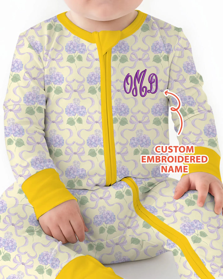 Gerippte Babykleidung mit individuellem Foto - Weich &amp; Skizzenhaft