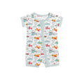 Airplanes and Helicopters Shorty Zippered Romper , Airplanes and Helicopters Shorty Zippered Romper - 0-3M