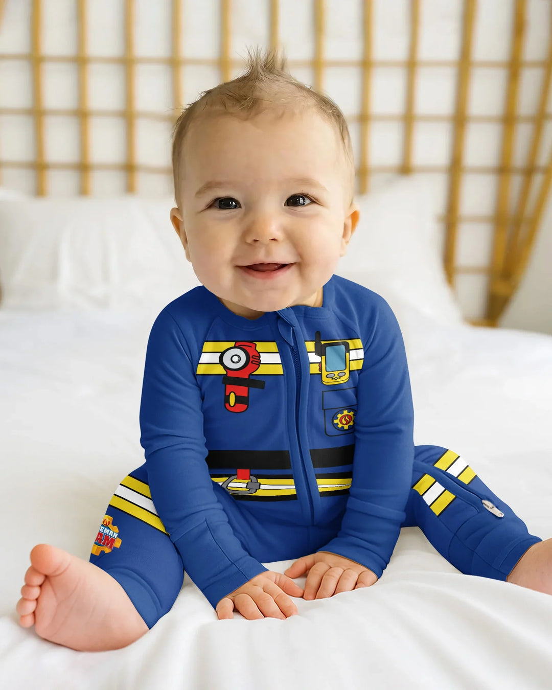 Future Fireman Crew Bamboo Convertible Zippy