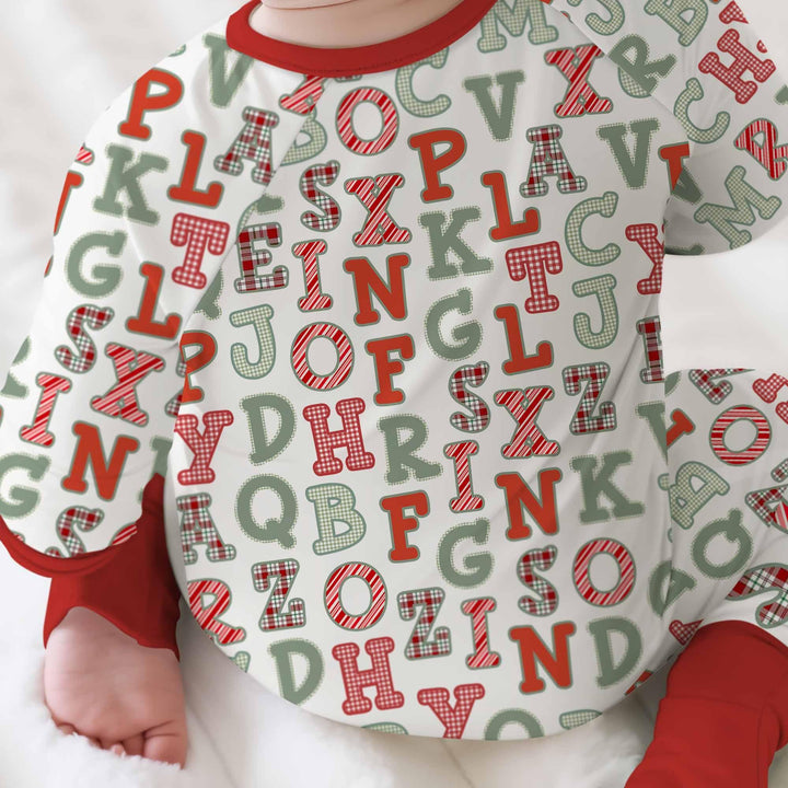 Alphabet Of Christmas Convertible Zippy , Alphabet Of Christmas Convertible Zippy - 0-3M