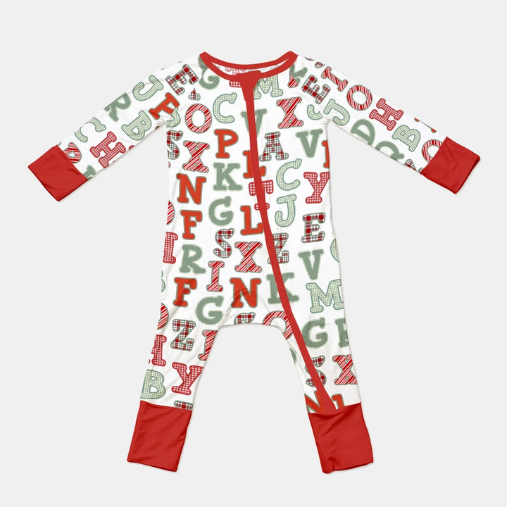 Alphabet Of Christmas Convertible Zippy , Alphabet Of Christmas Convertible Zippy - 0-3M