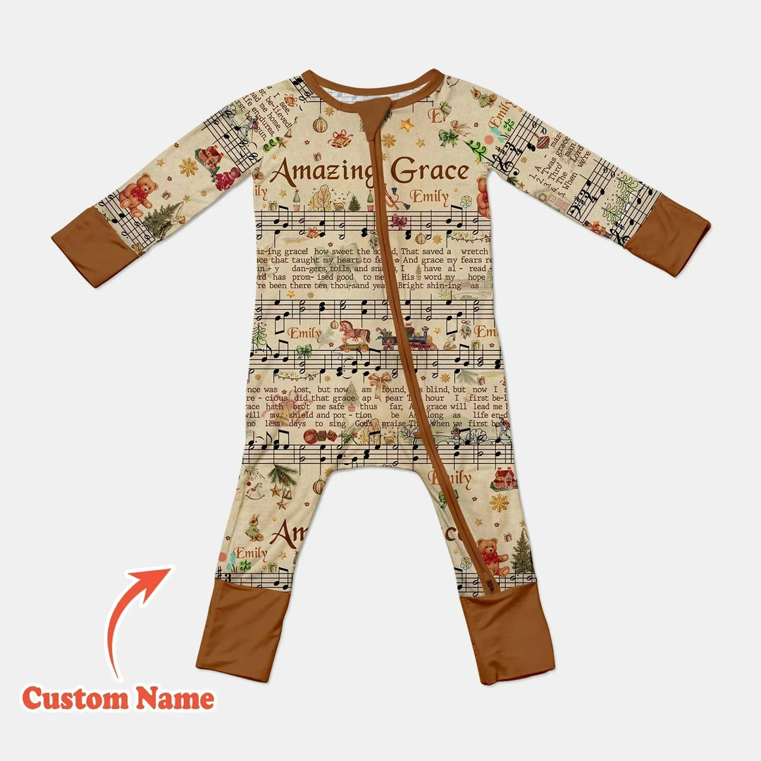Amazing Grace Custom Name Convertible Zippy , Amazing Grace Custom Name Convertible Zippy - 0-3M