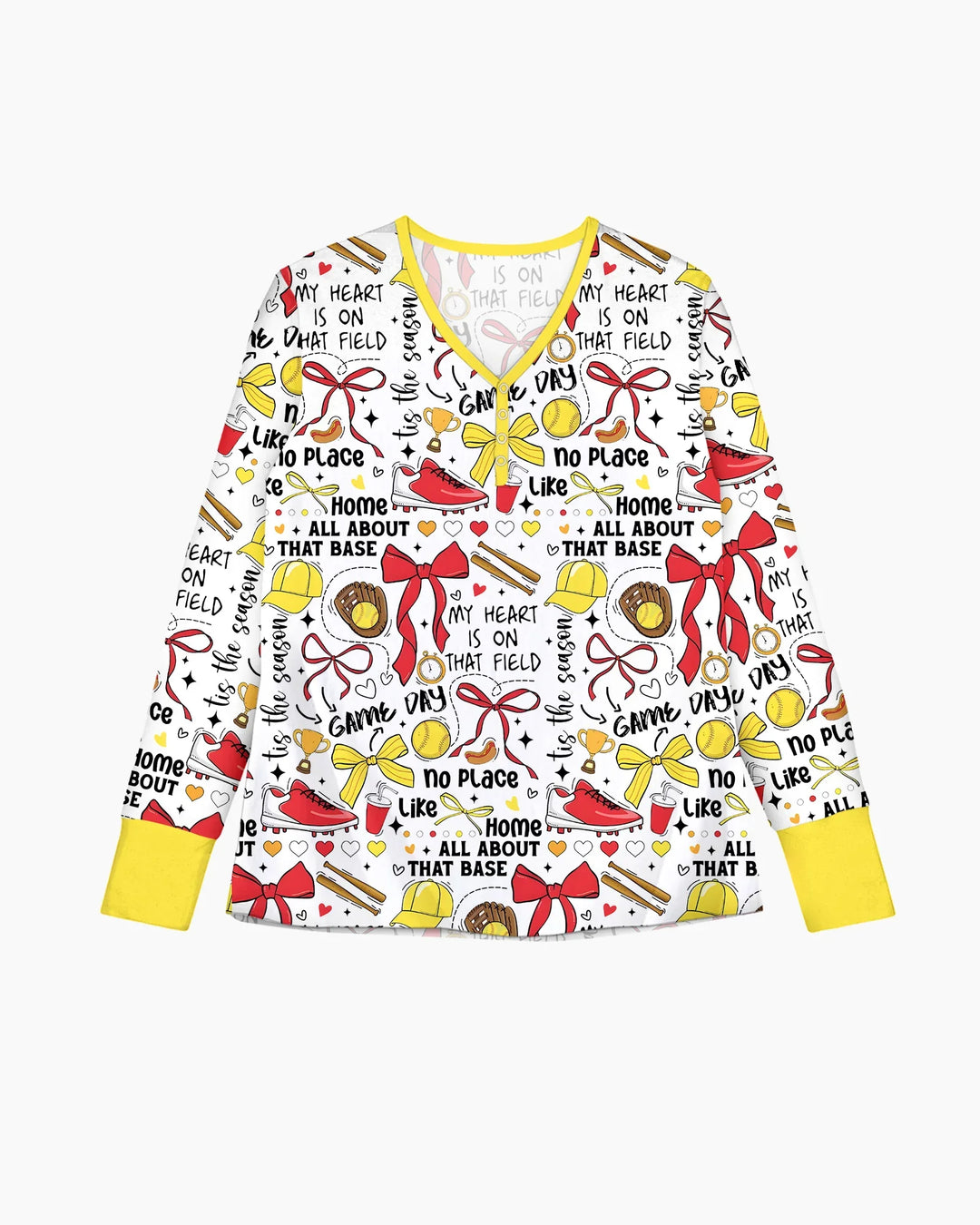 All About That Base Custom Bamboo Women Pajama Set
