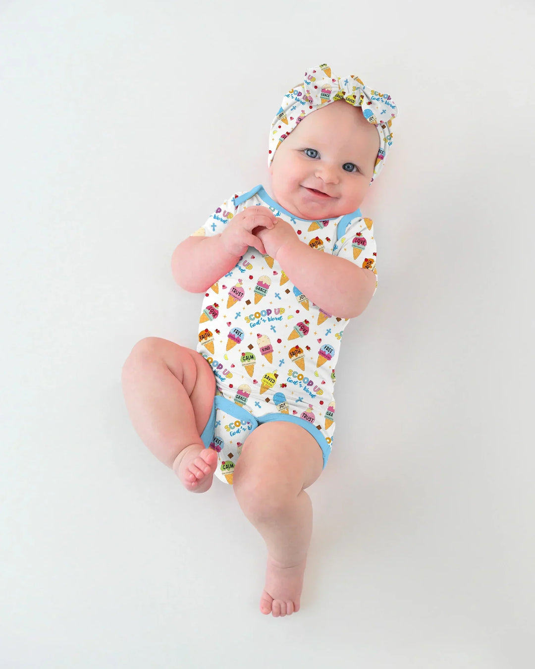 Gerippte Babykleidung mit individuellem Foto - Weich &amp; Skizzenhaft