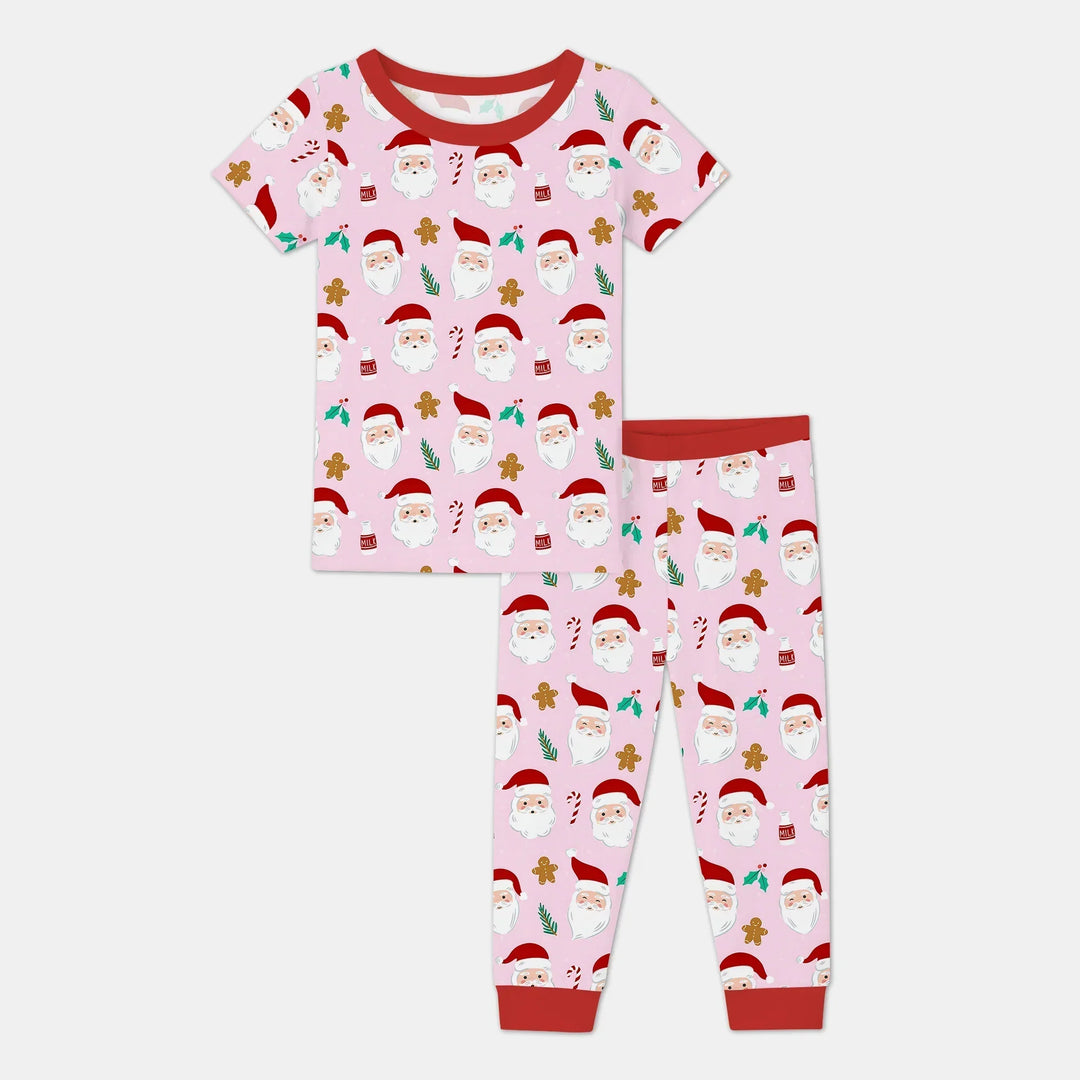 Zweiteiliges, kurzärmliges Pyjama-Set mit Marienkäfern