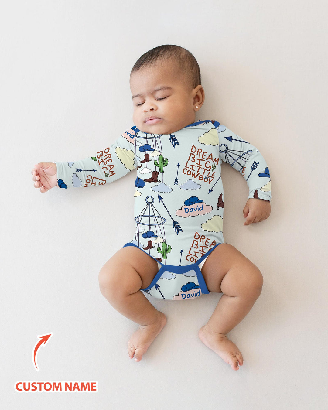 Gerippte Babykleidung mit individuellem Foto - Weich &amp; Skizzenhaft