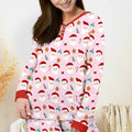 Christmas Sweet Santa Bamboo Women Pajama Set