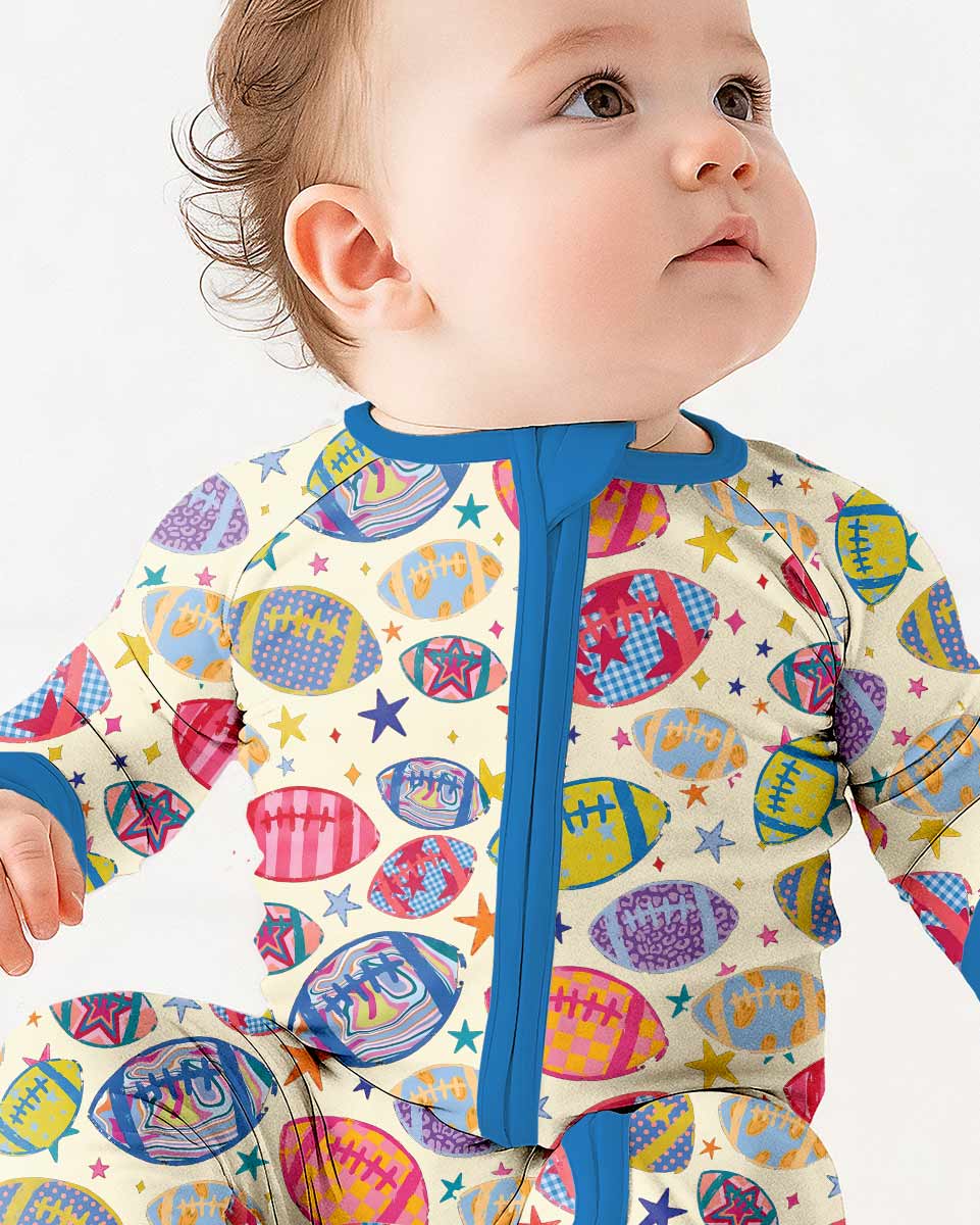 Football Season Bamboo Convertible Zippy