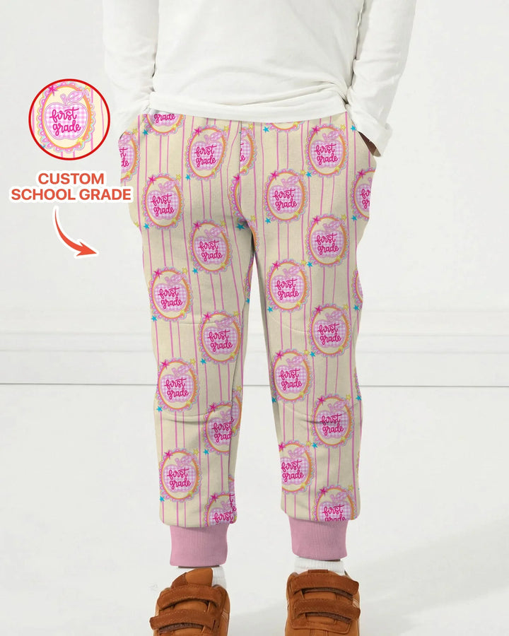 Custom Grade School Sweetie Bamboo Jogger