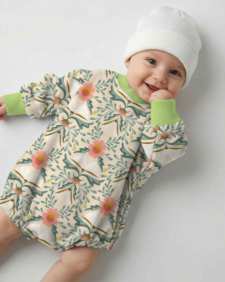 Gerippte Babykleidung mit individuellem Foto - Weich &amp; Skizzenhaft