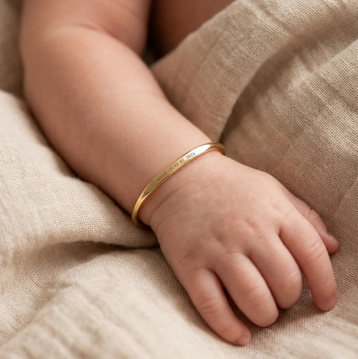 Das Erinnerungsstück Armband: Personalisiertes Babyarmband