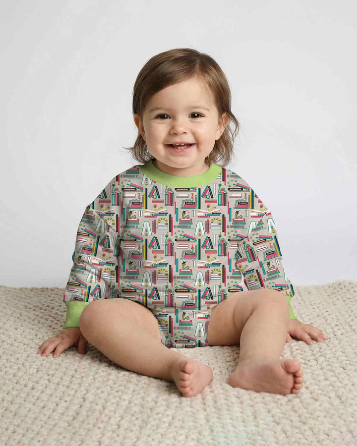Bookworm Adventures Bamboo Bubble Romper